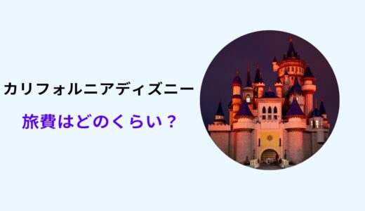 カリフォルニア ディズニー 旅費